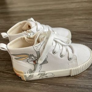 Zara Looney Tunes High Top Sneakers